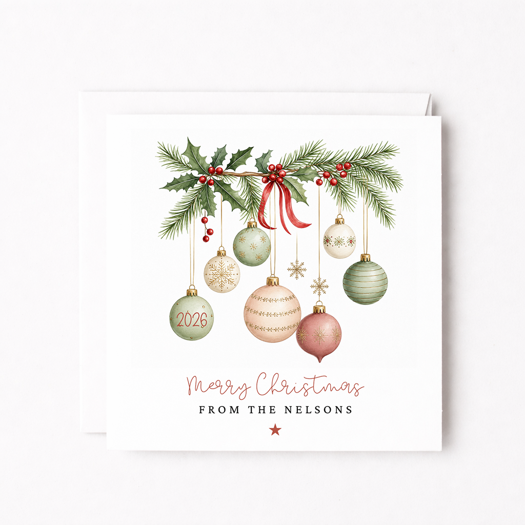 Baubles & Holly
