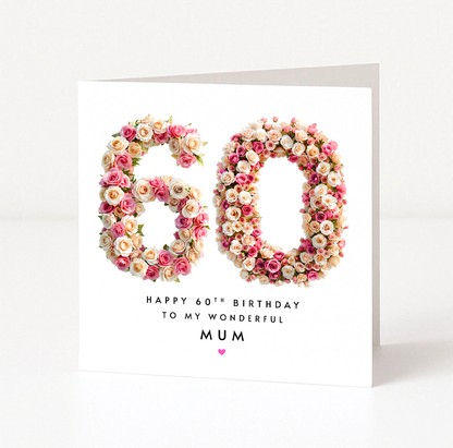 Pink Floral 60