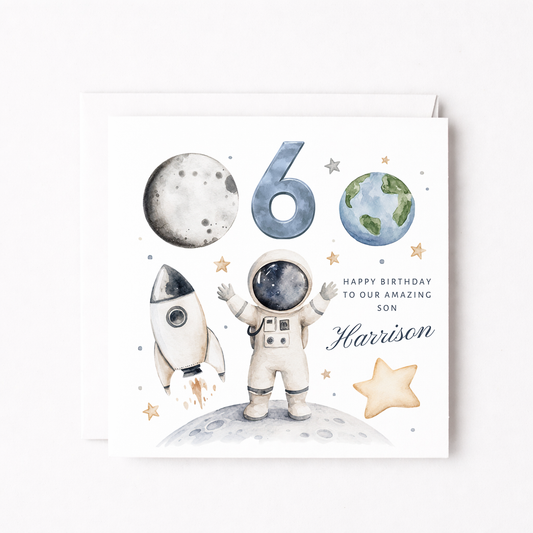 Space Boys Card