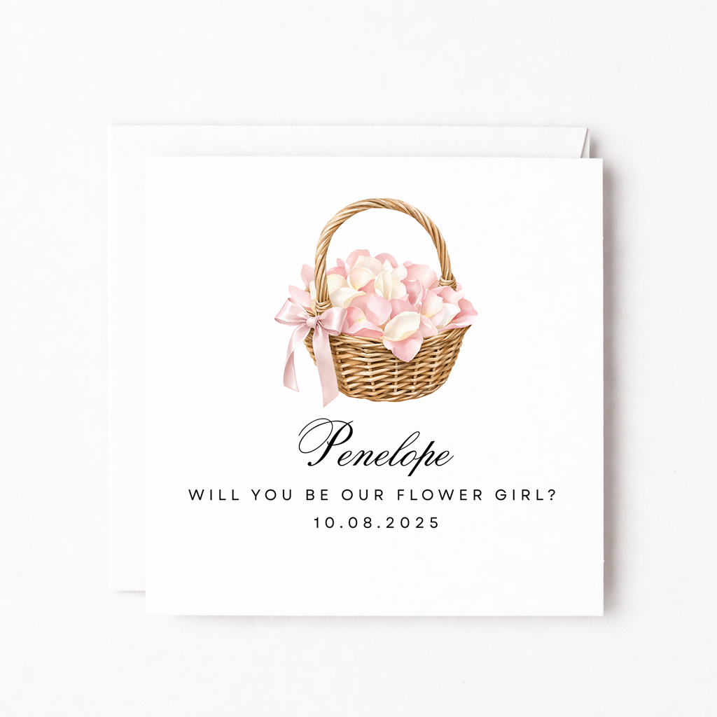 Will You Be Our Flower Girl?