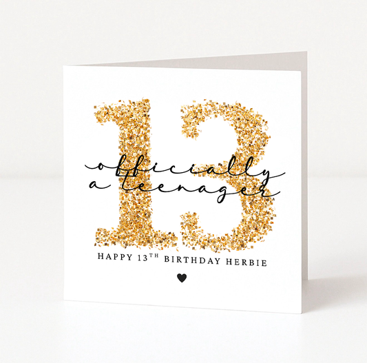 Gold Officially A Teenager
