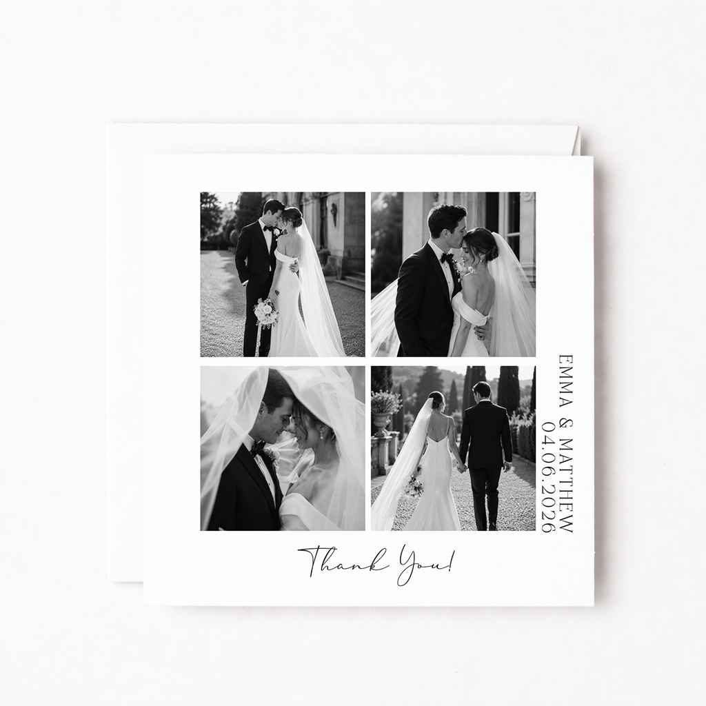 Thank You Wedding Card (Copy)