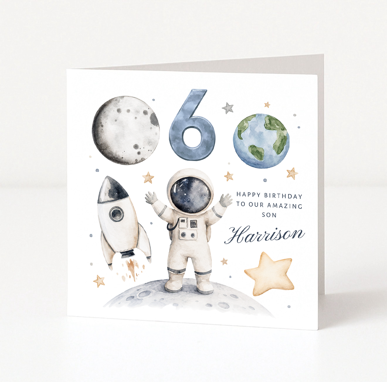 Space Boys Card