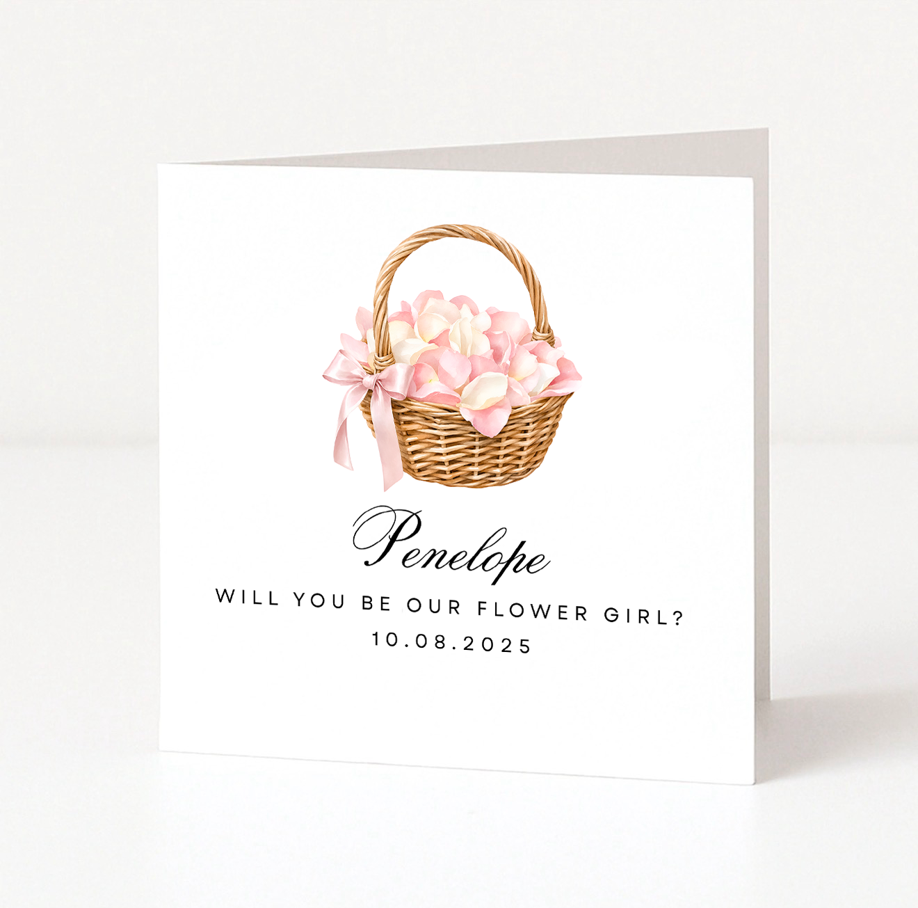 Will You Be Our Flower Girl?