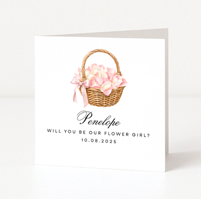 Will You Be Our Flower Girl?