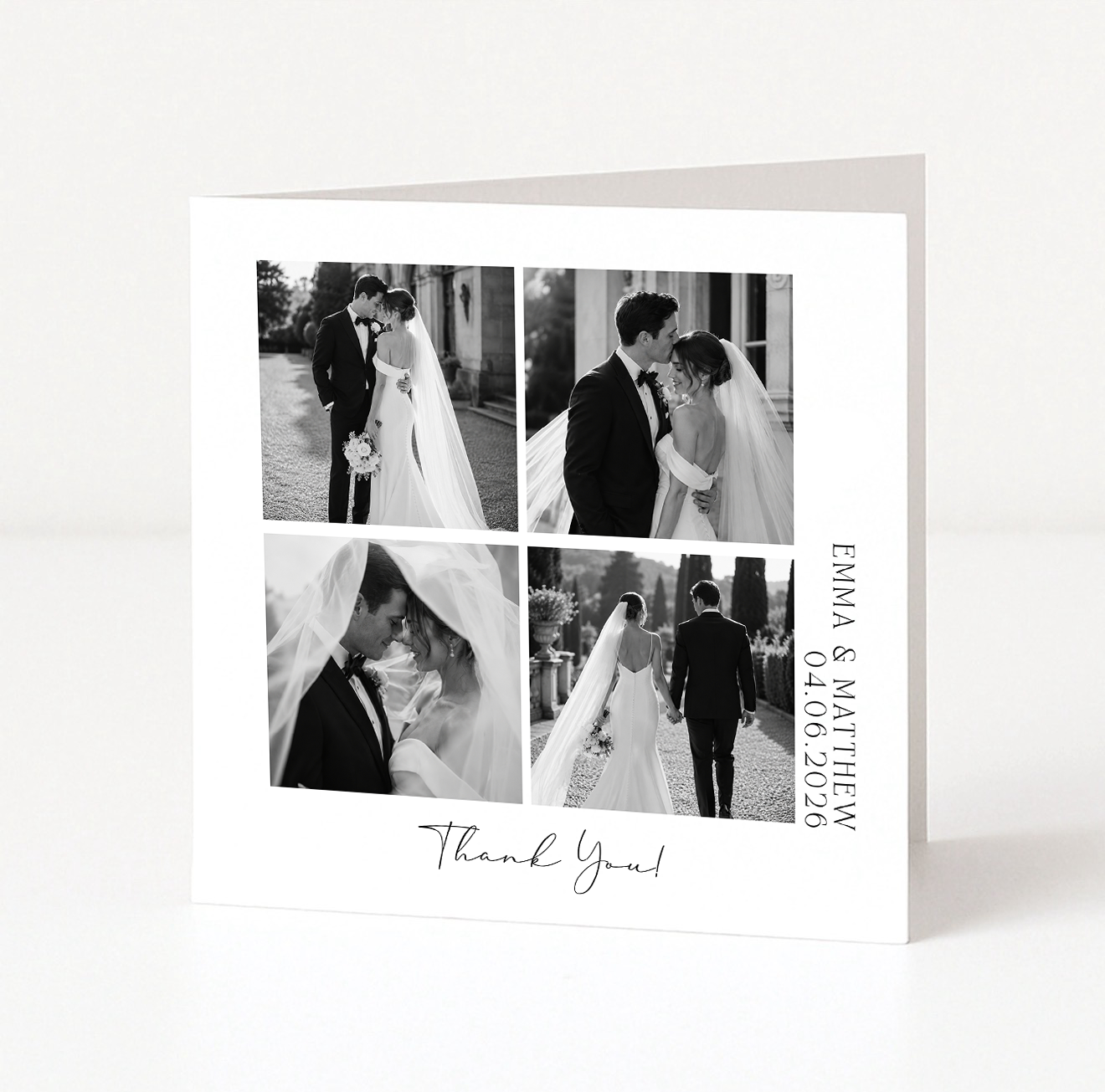 Thank You Wedding Card (Copy)