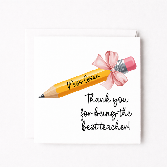Pencil Teacher