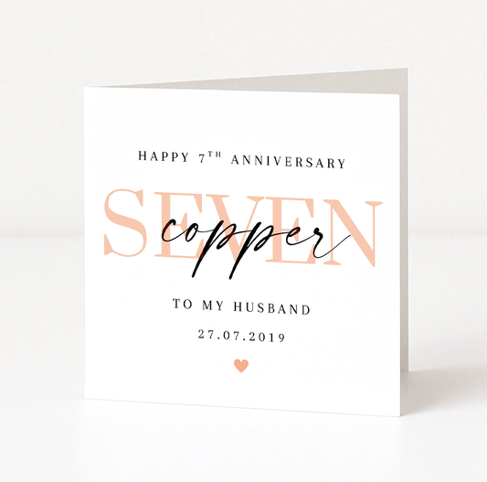 Copper Anniversary