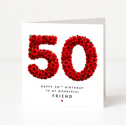 Red Rose 50