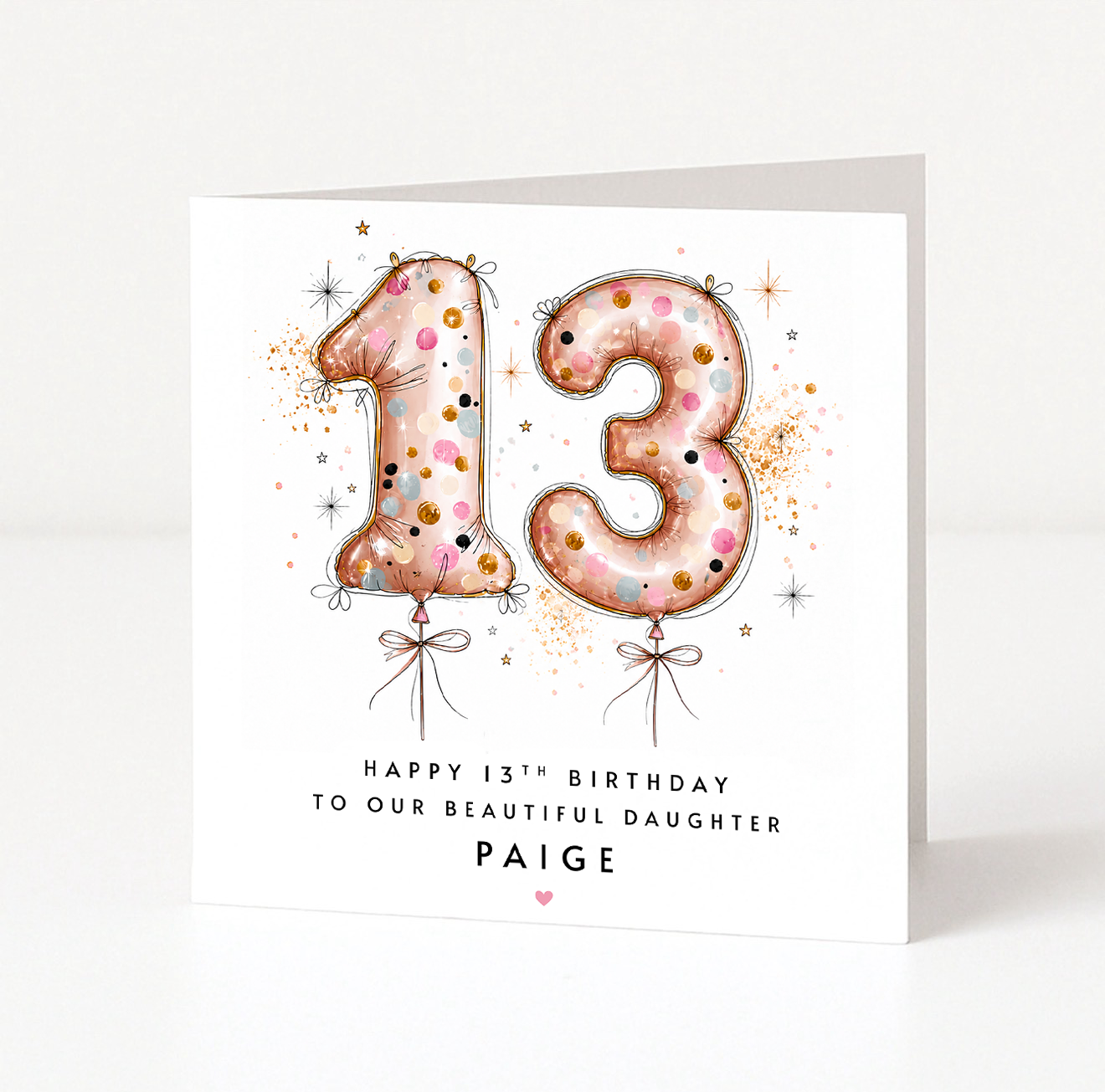 13th Confetti Balloon